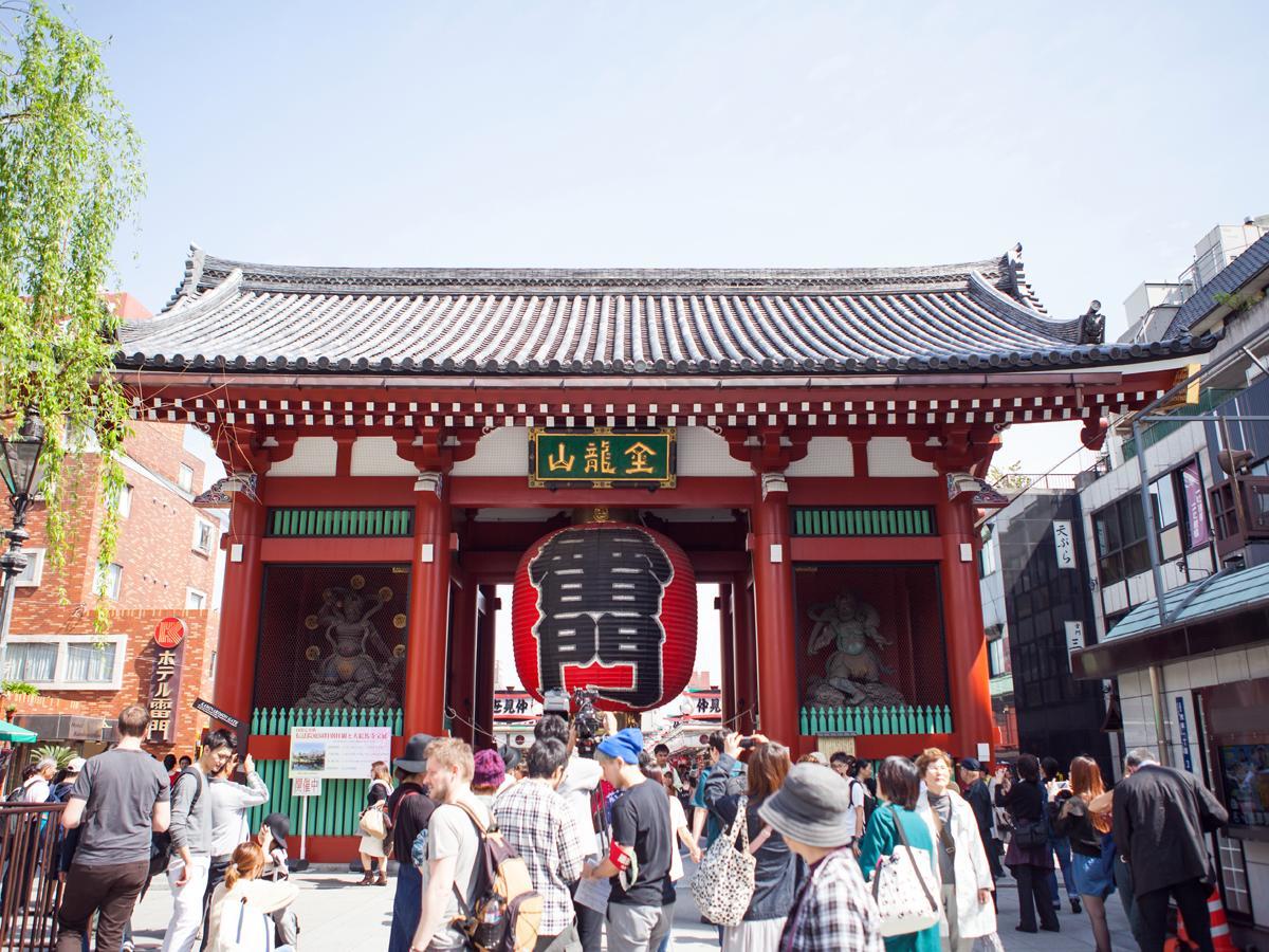 Hotel Shirobara Inn Asakusa โตเกียว ภายนอก รูปภาพ
