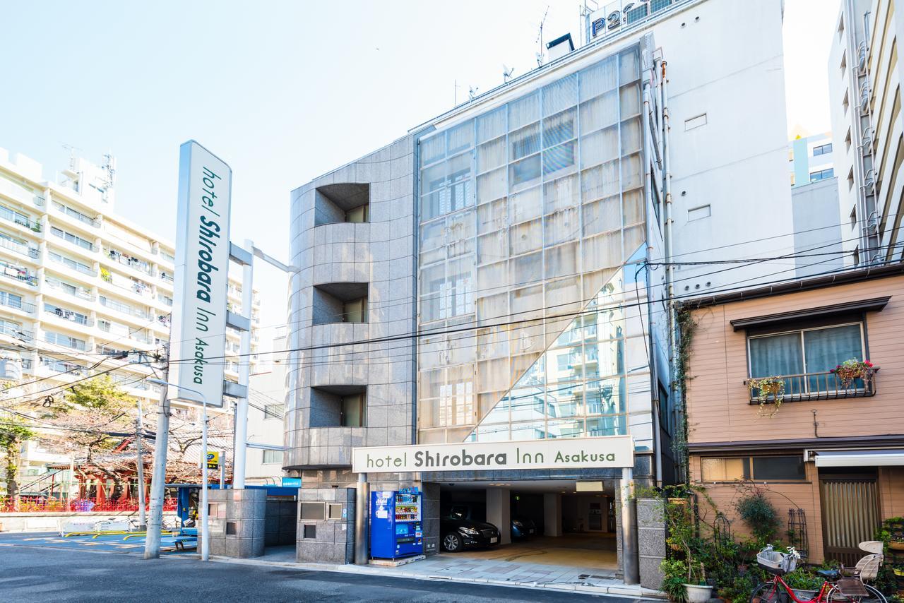 Hotel Shirobara Inn Asakusa โตเกียว ภายนอก รูปภาพ